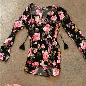 Forever 21 Floral Romper